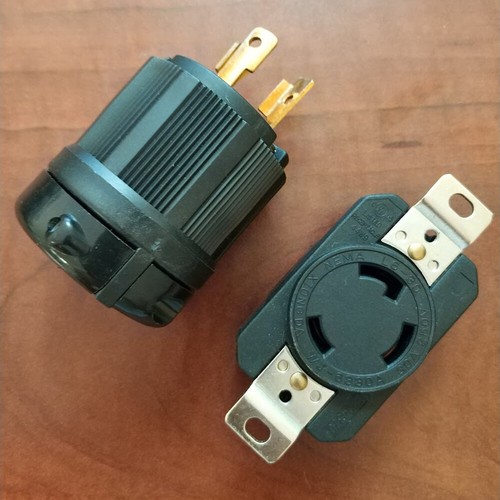 Amp 250 volt male female - amp,